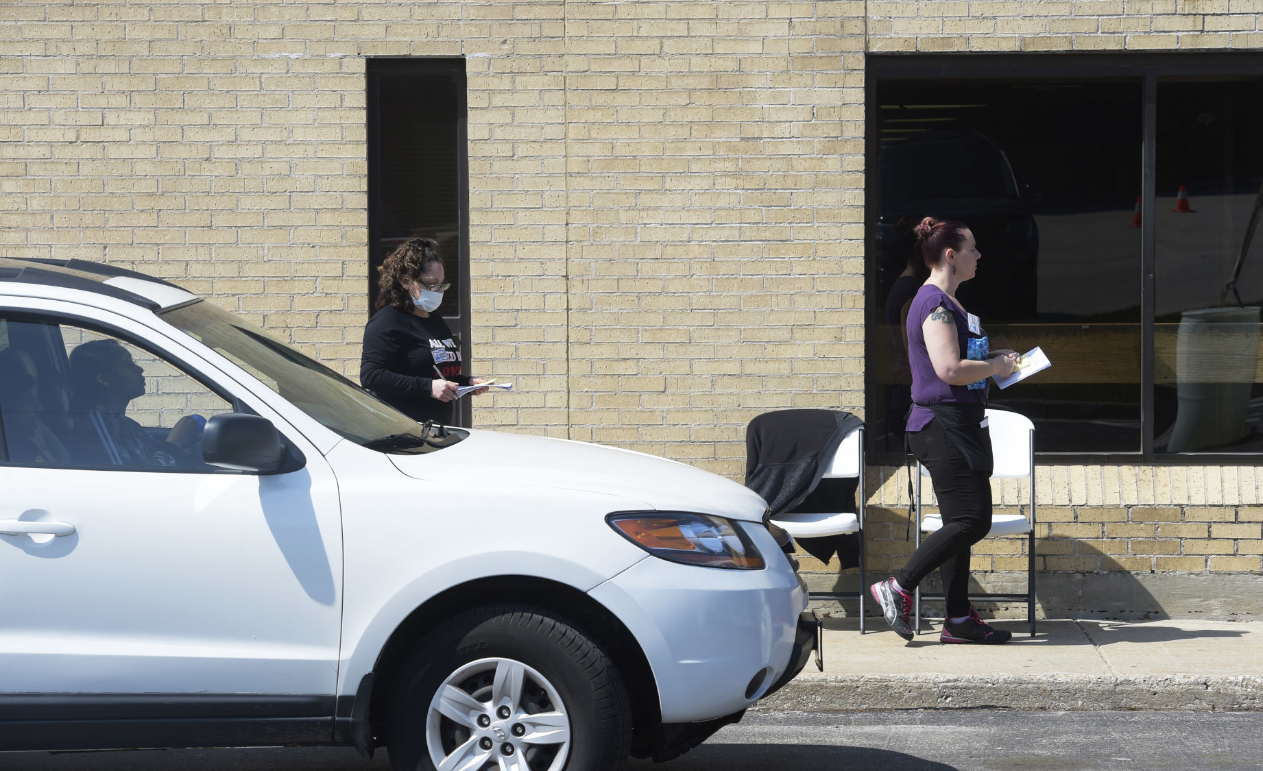 Drive-thru voting